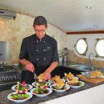 Gourmet cuisine - demonstration galley
