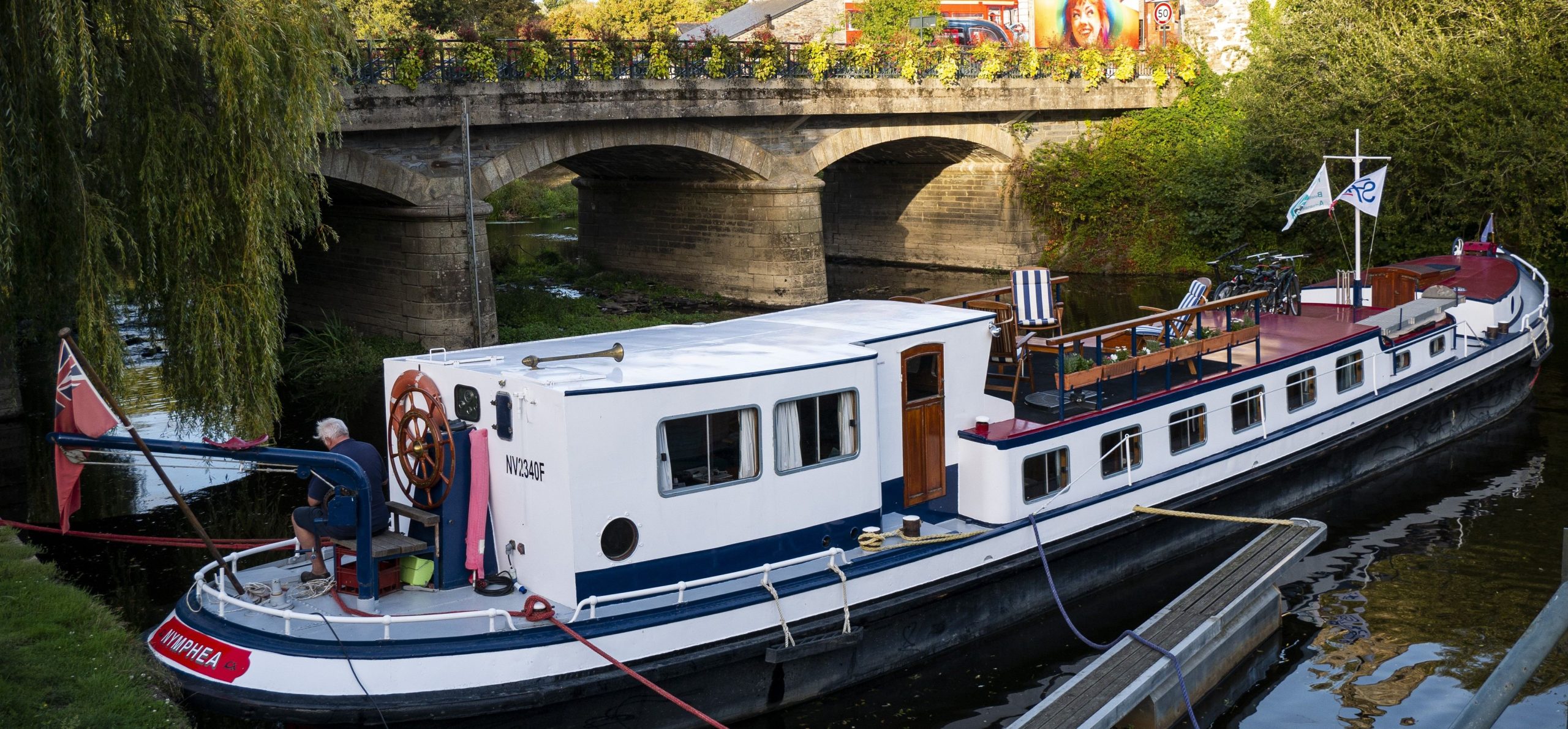 Nymphea cruising in picturesque Brittany