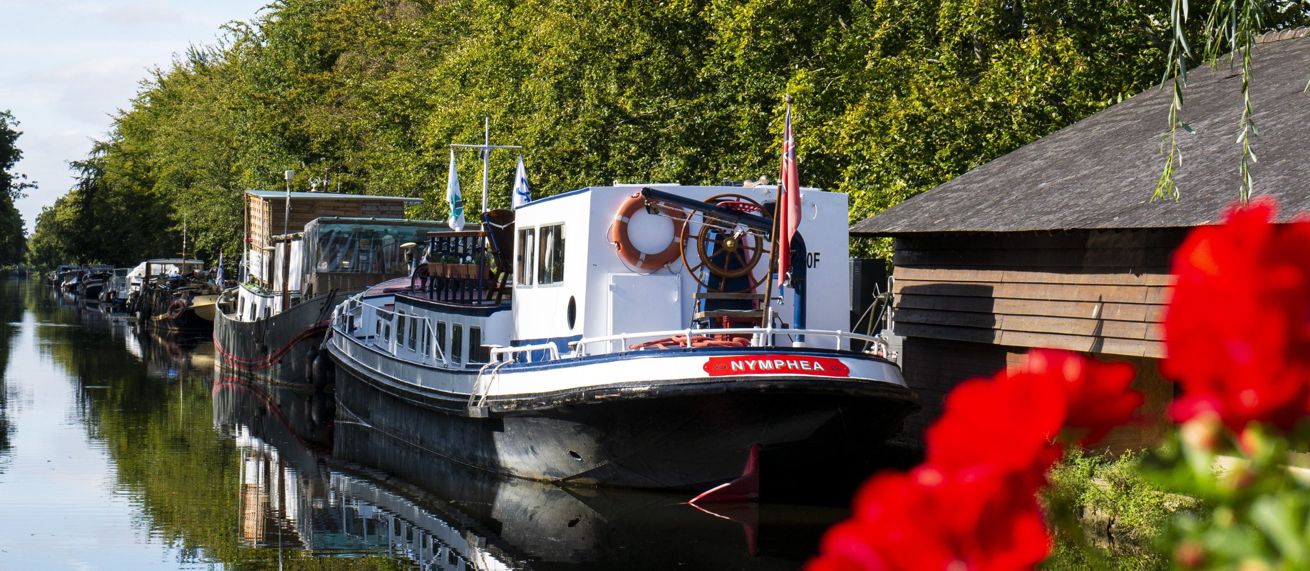 Nymphea moored in picturesque Brittany
